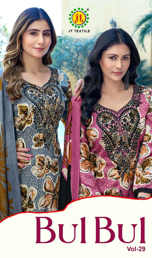JT Textile Bulbul Vol 29 Rayon Dress Material