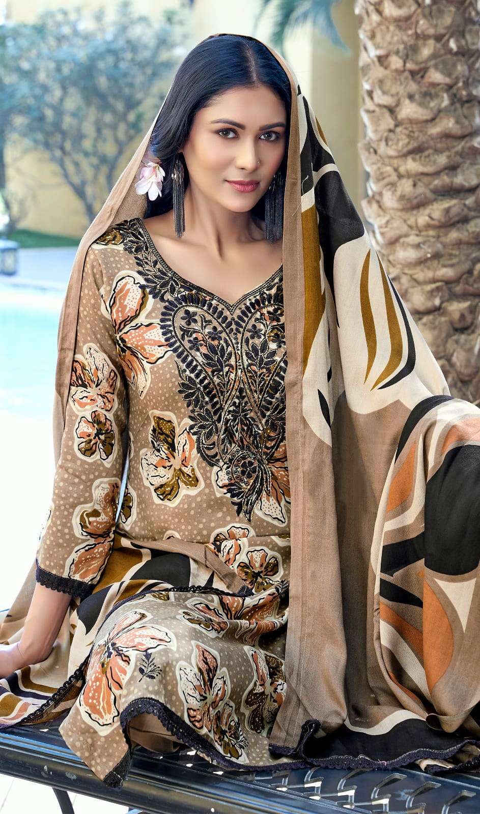 JT Textile Bulbul Vol 29 Rayon Dress Material