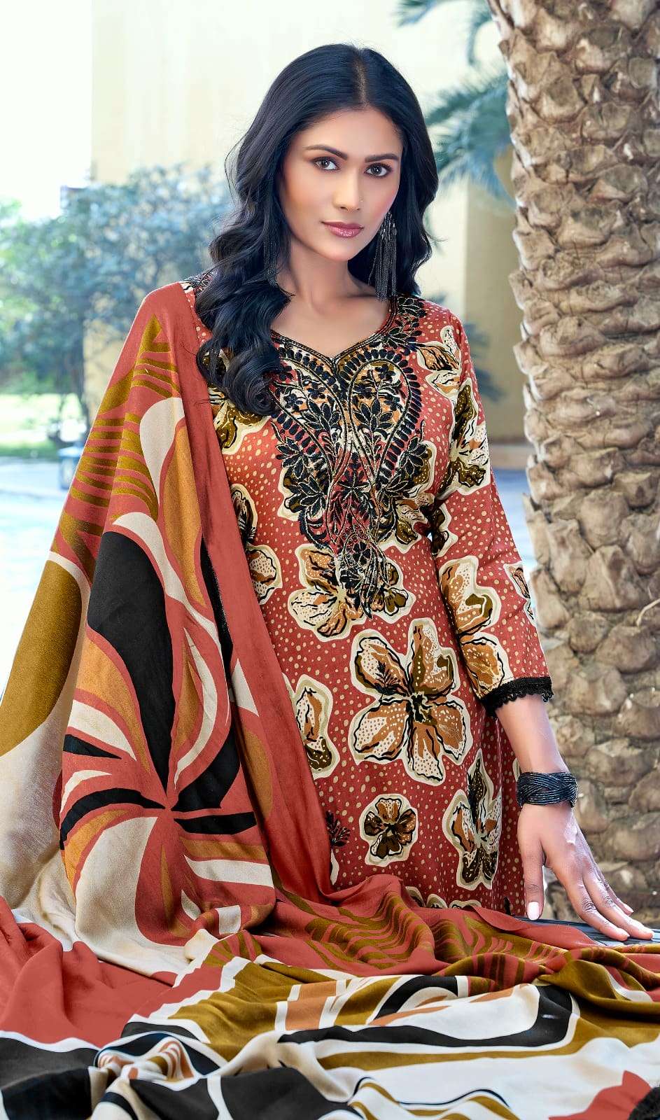 JT Textile Bulbul Vol 29 Rayon Dress Material