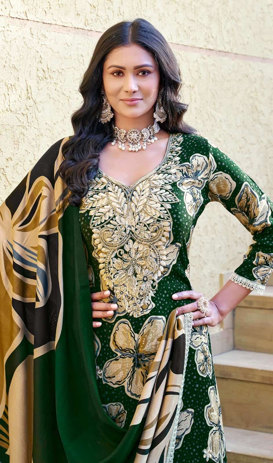 JT Textile Bulbul Vol 30 Rayon Dress Material