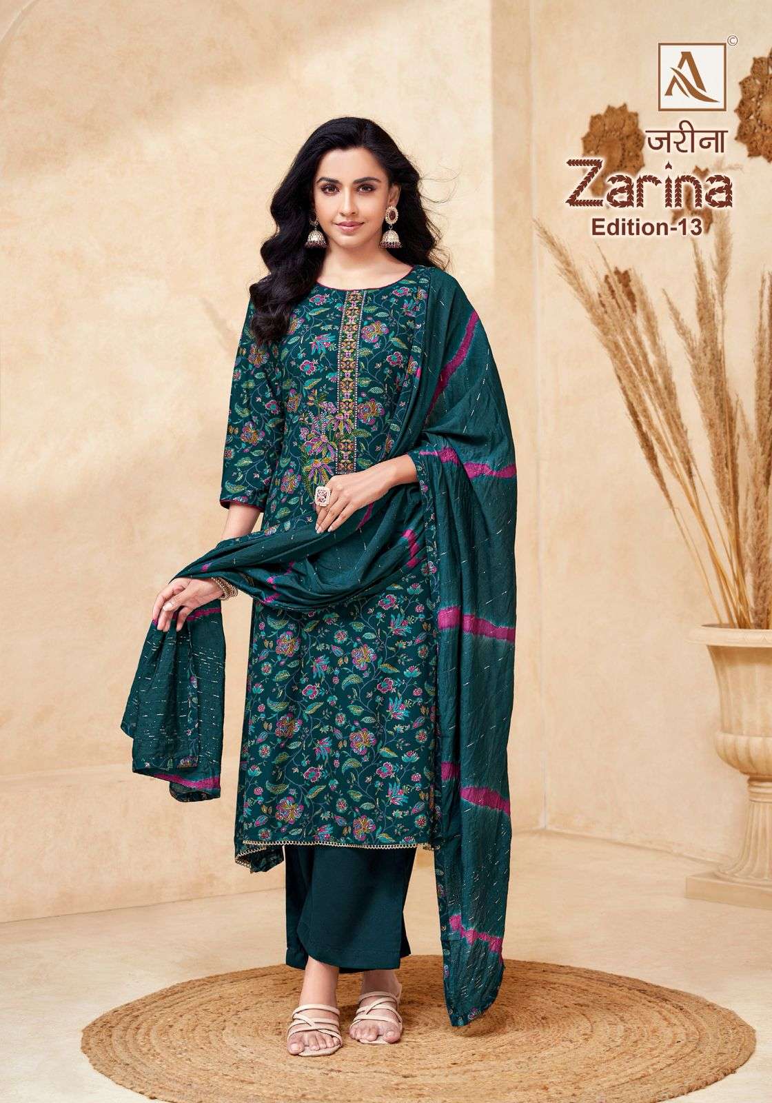 Alok Suit Zarina Vol-13