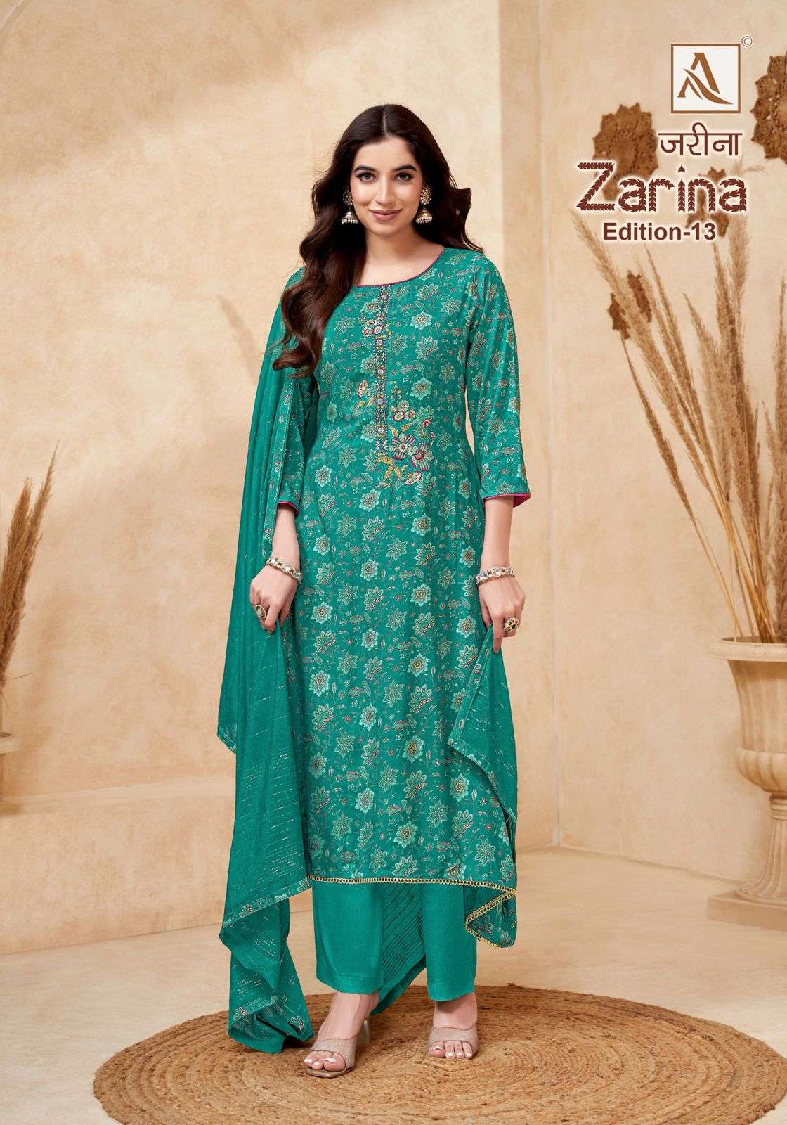 Alok Suit Zarina Vol-13