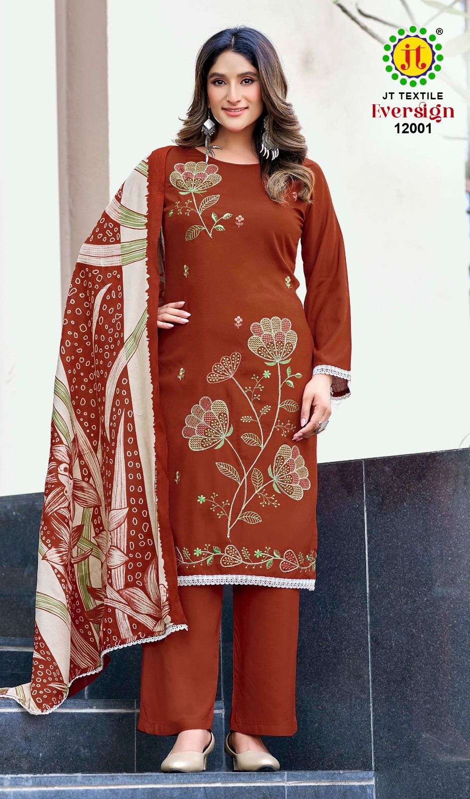 Jt Textile Eversign Vol - 12 - Amrah Wholesale