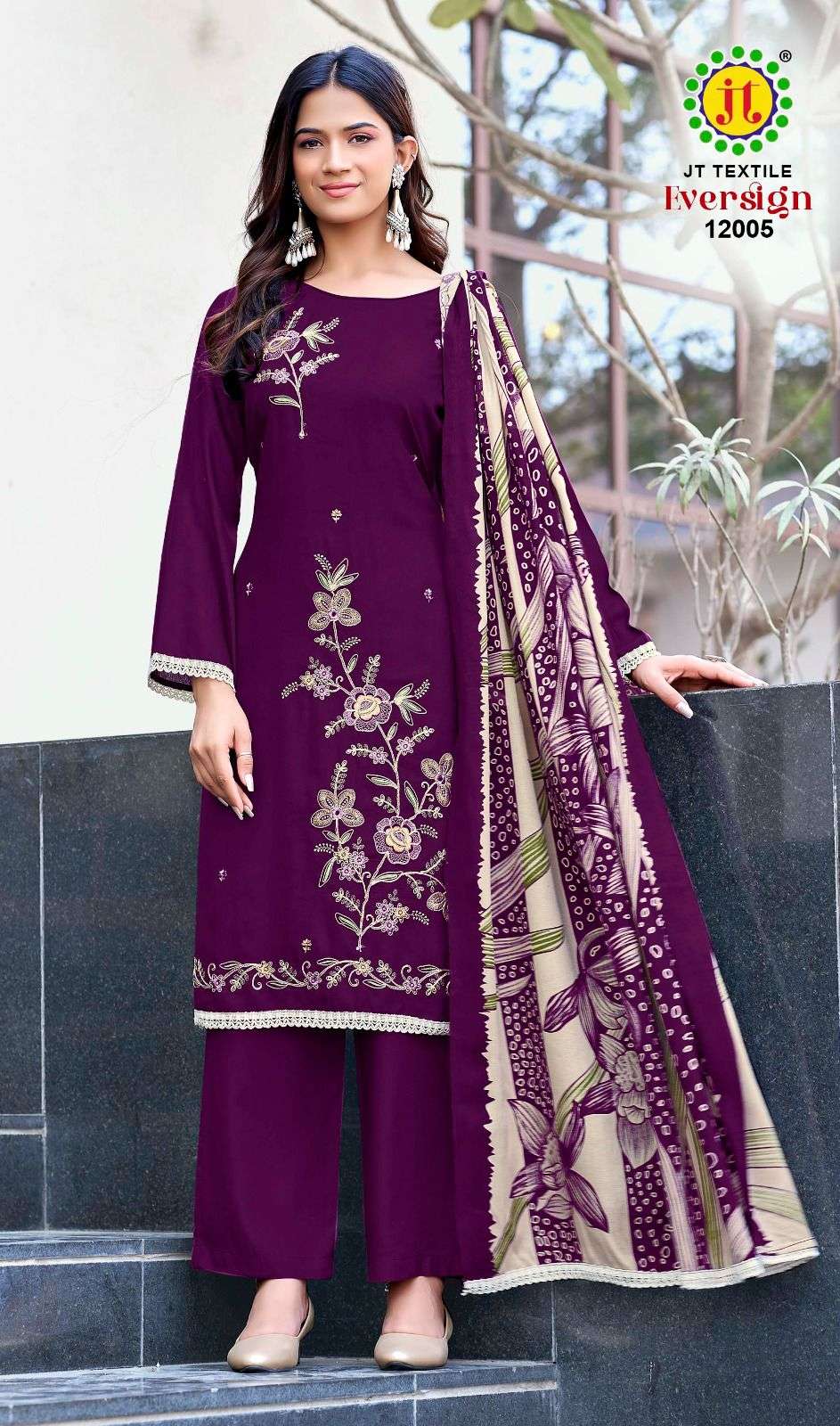 Jt Textile Eversign Vol - 12 - Amrah Wholesale
