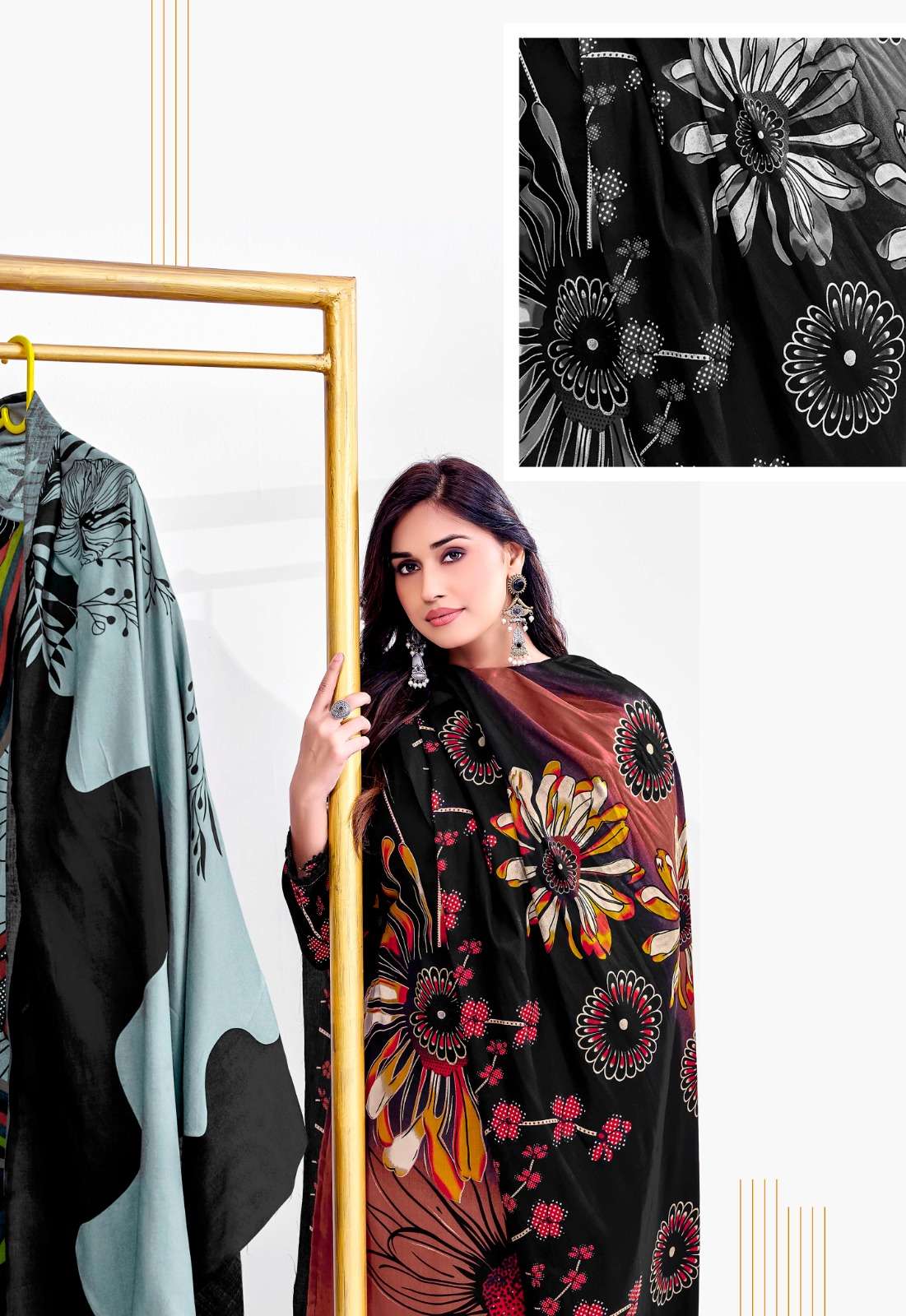 JT Textile Falguni Vol 1 Rayon Dress Material - Amrah Wholesale