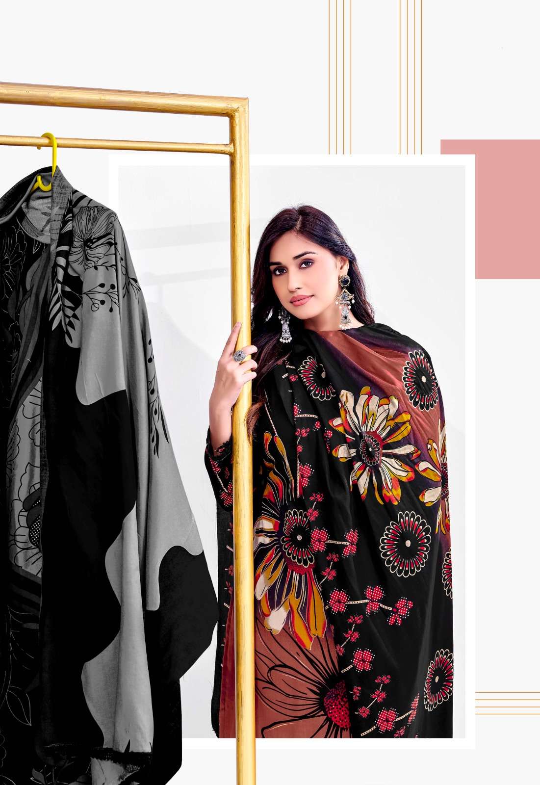 JT Textile Falguni Vol 1 Rayon Dress Material - Amrah Wholesale