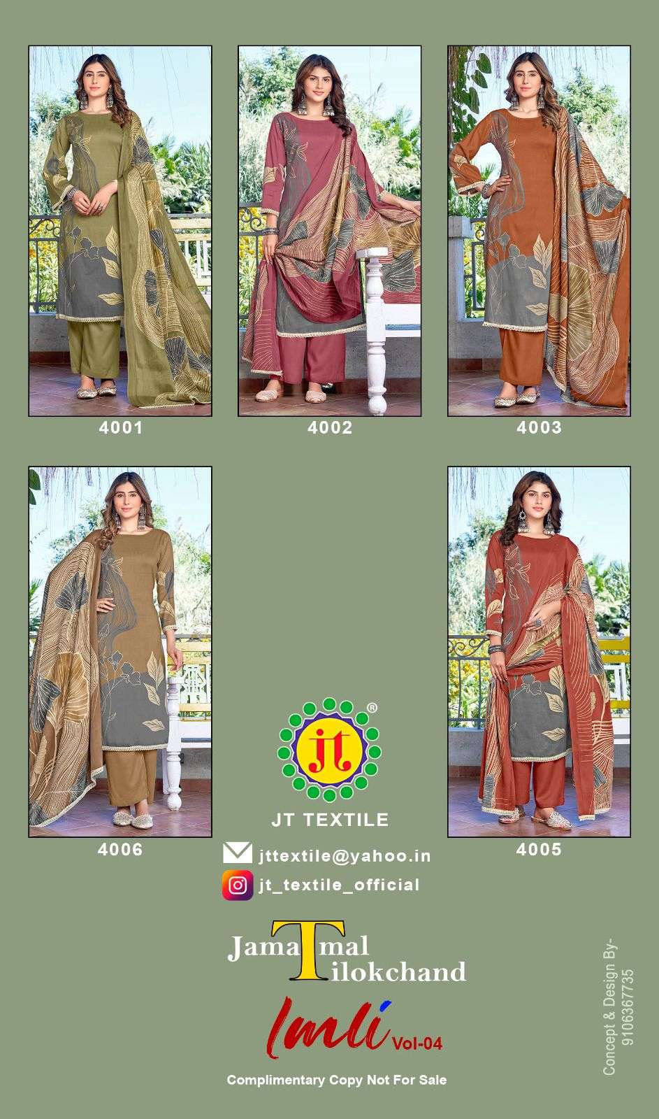 Jt Textile Imli Vol-04