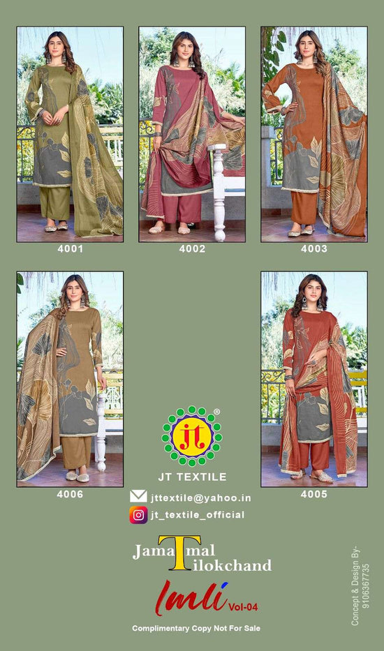 Jt Textile Imli Vol-04