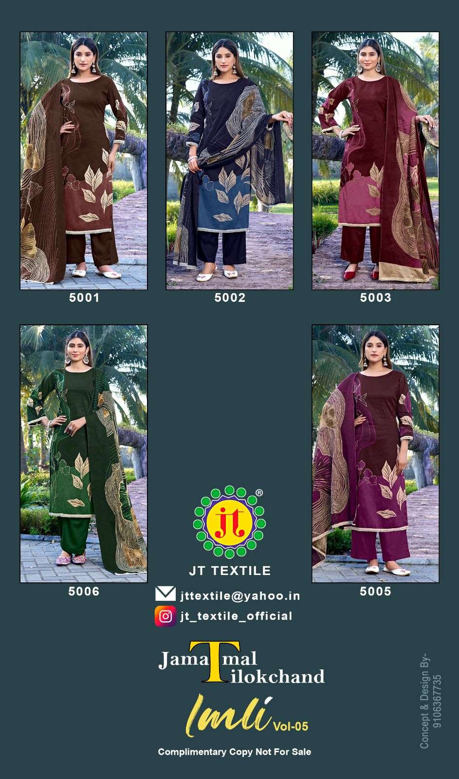 Jt Textile Imli Vol-05