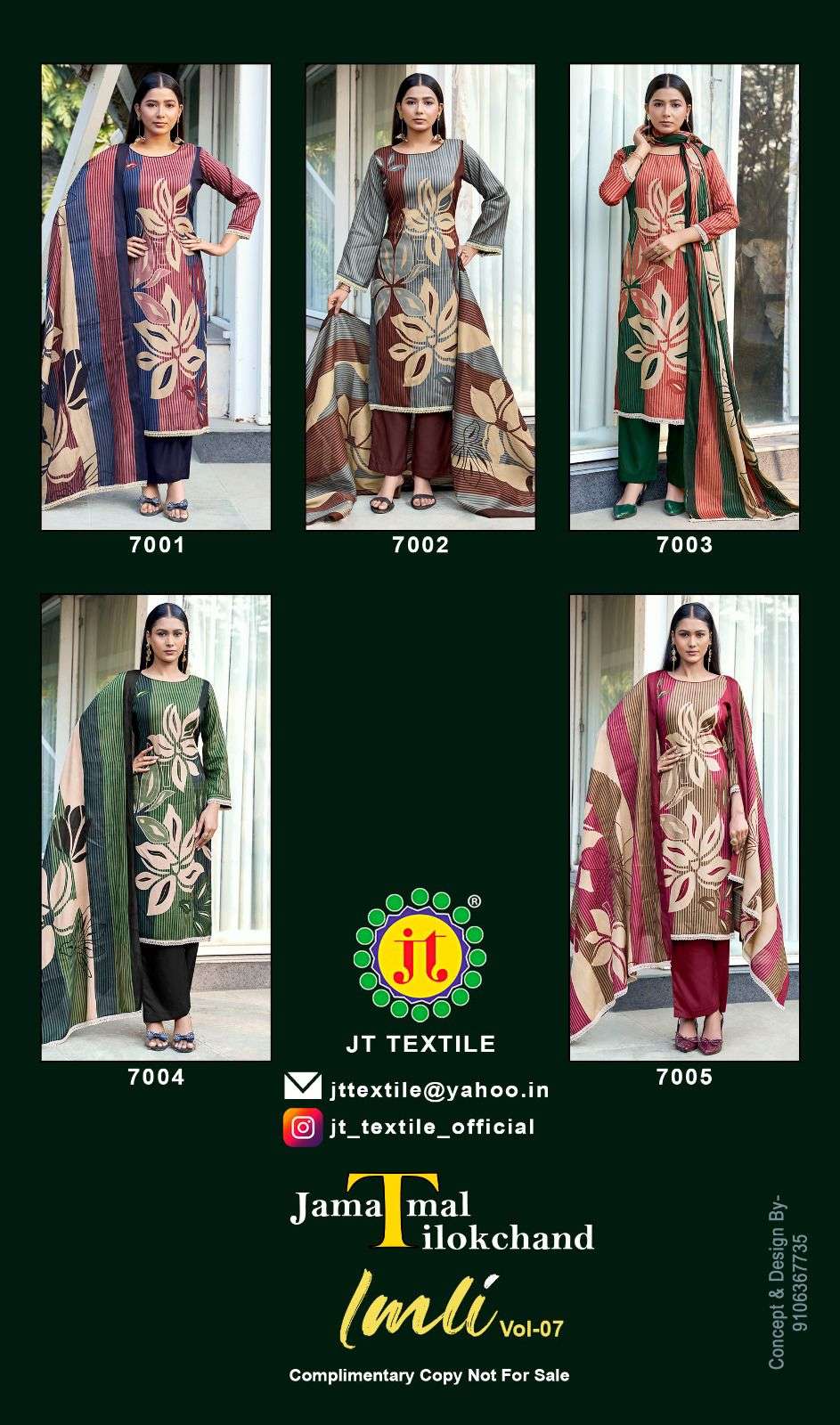 Jt Textile Imli Vol-07