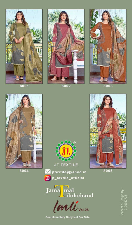 Jt Textile Imli Vol-08