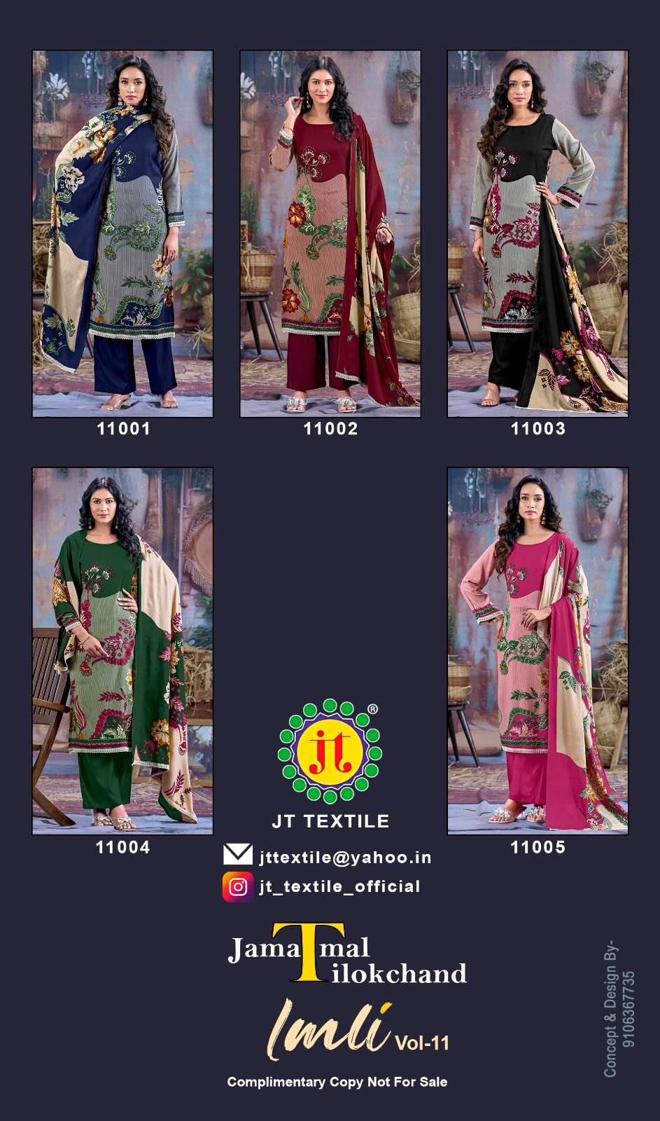 Jt Textile Imli Vol-11