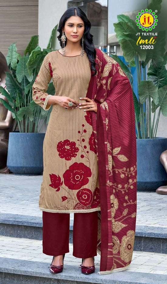 Jt Textile Imli Vol - 12 - Amrah Wholesale