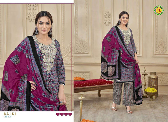JT Textile Kalki Vol - 02 Cotton Dress Material - Amrah Wholesale
