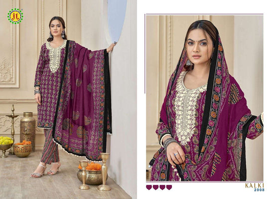 JT Textile Kalki Vol - 02 Cotton Dress Material - Amrah Wholesale
