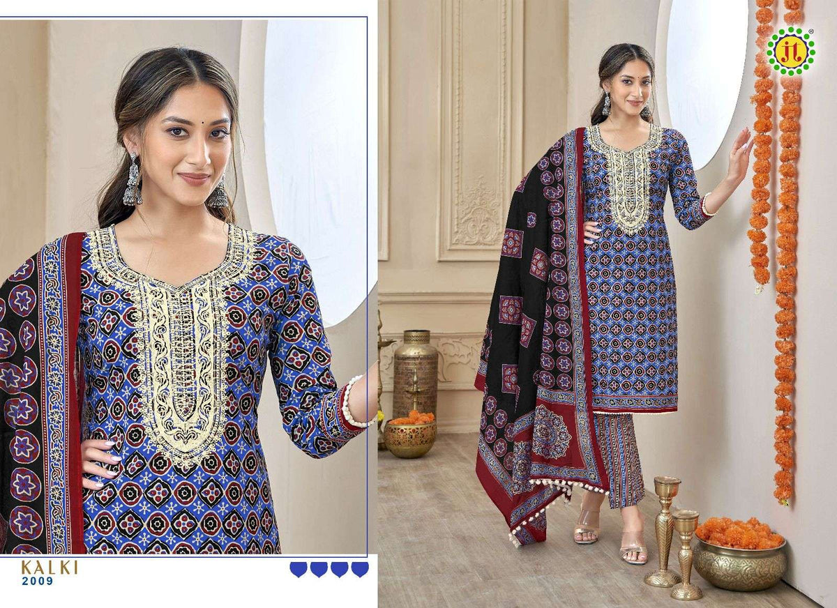 JT Textile Kalki Vol - 02 Cotton Dress Material - Amrah Wholesale