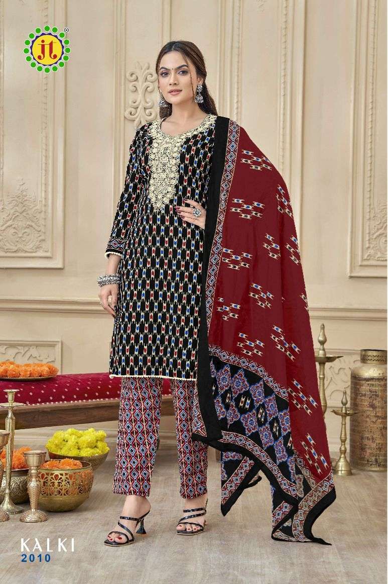 JT Textile Kalki Vol - 02 Cotton Dress Material - Amrah Wholesale