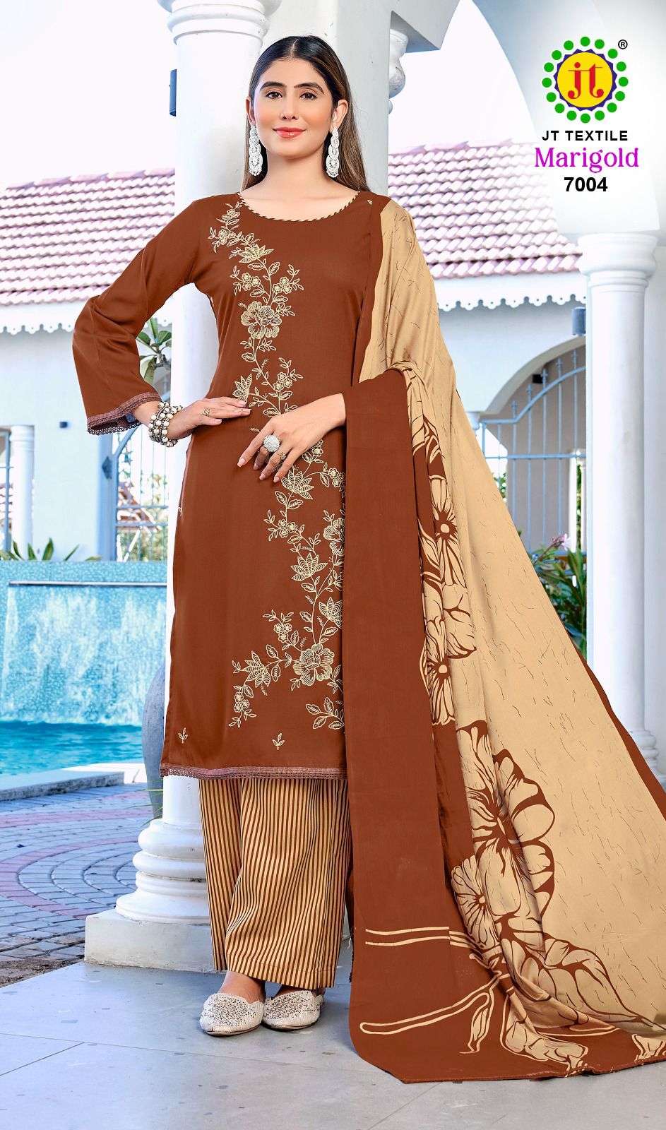 Jt Textile Marigold Vol-07