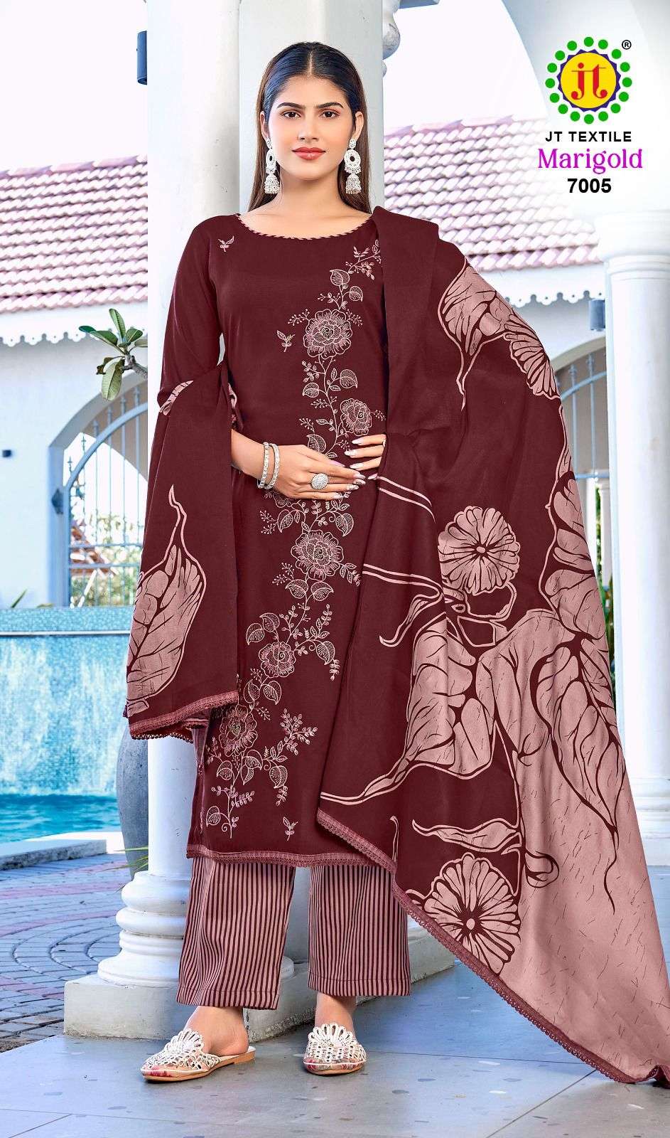 Jt Textile Marigold Vol-07