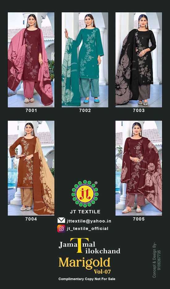 Jt Textile Marigold Vol-07
