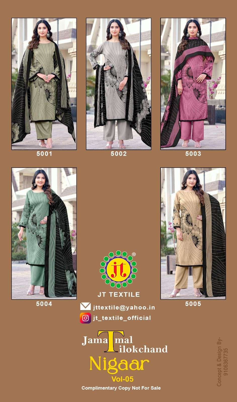 Jt Textile Nigaar Vol-05