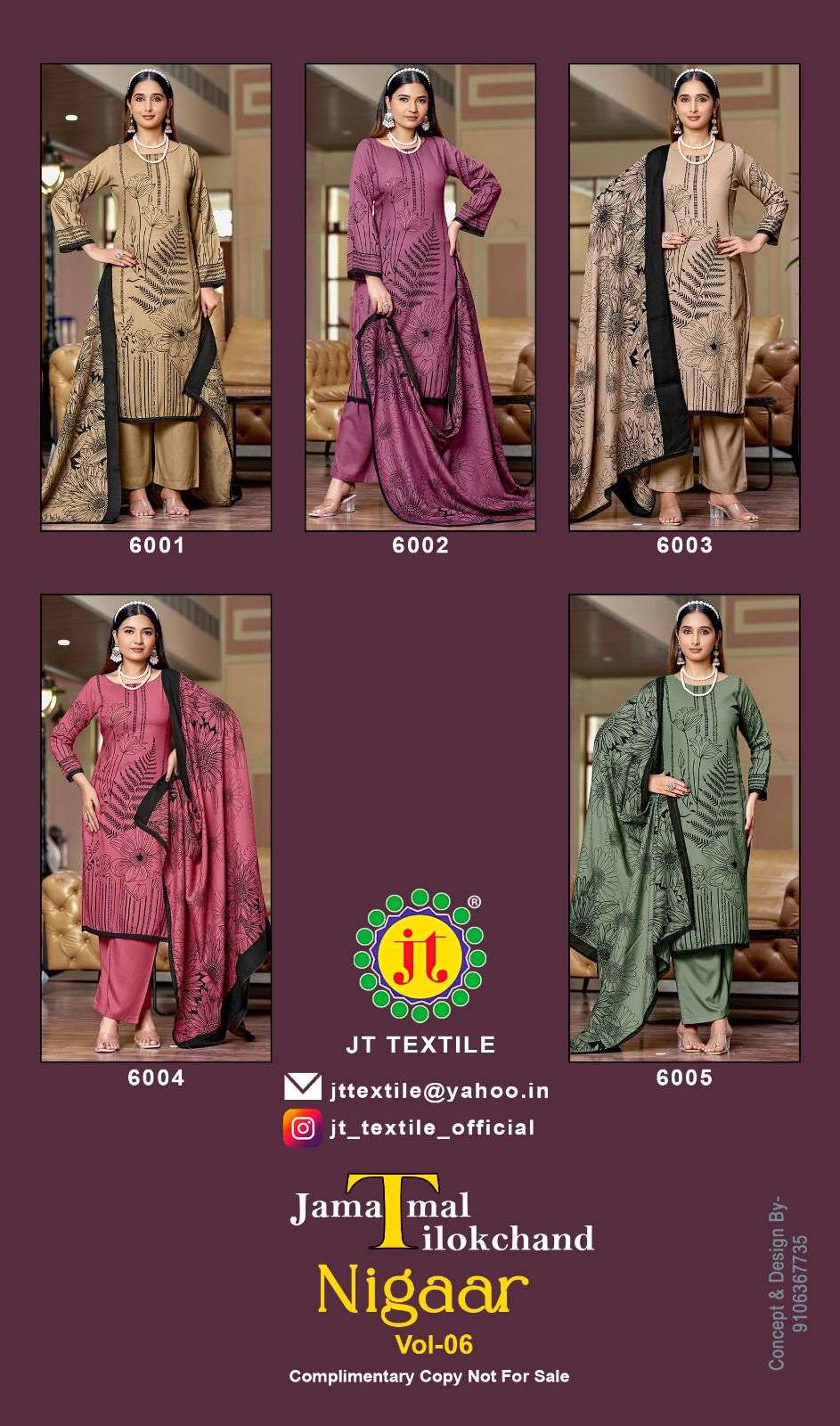 Jt Textile Nigaar Vol-06