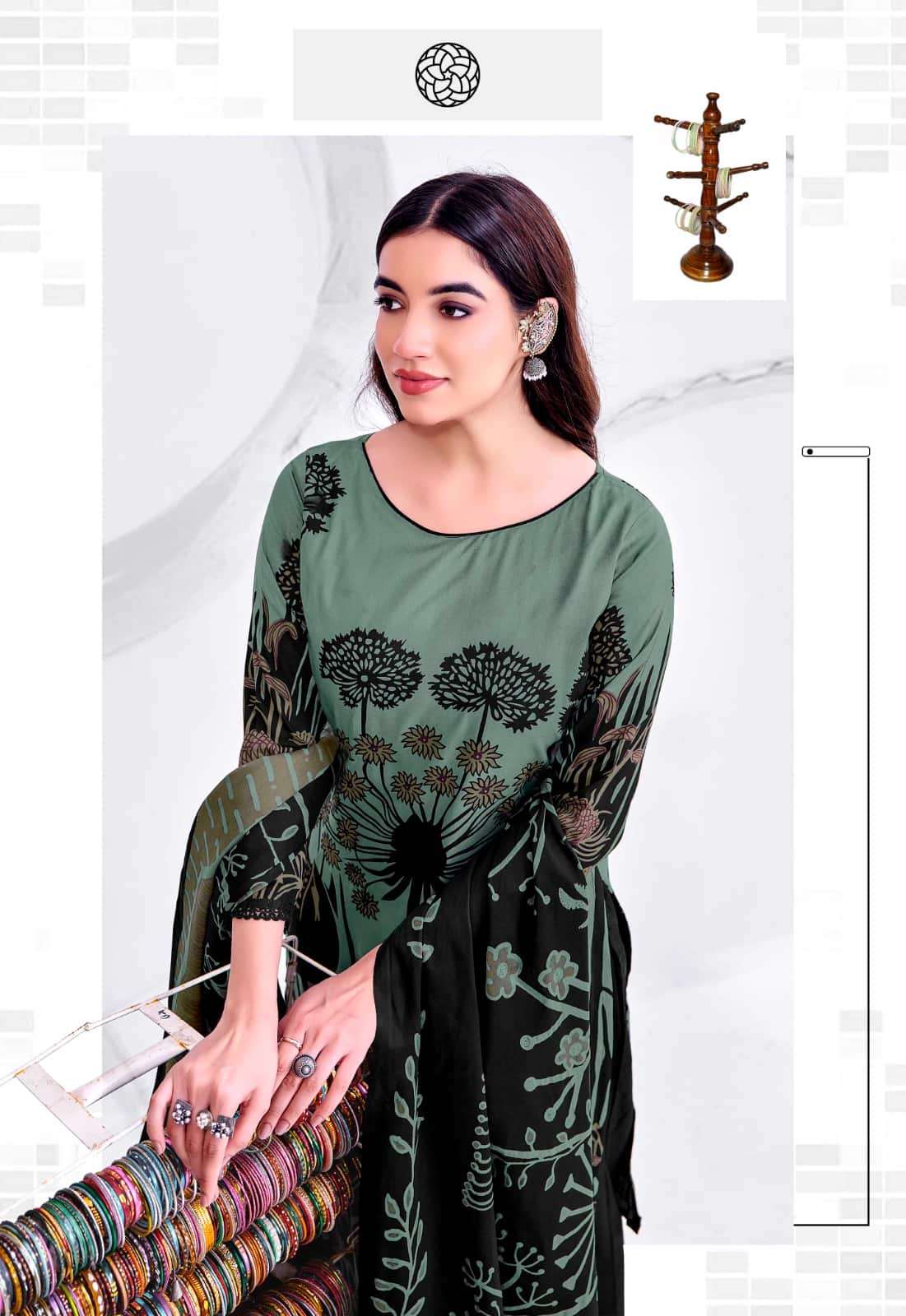 JT Textile Nigaar Vol 11 Rayon Dress Material