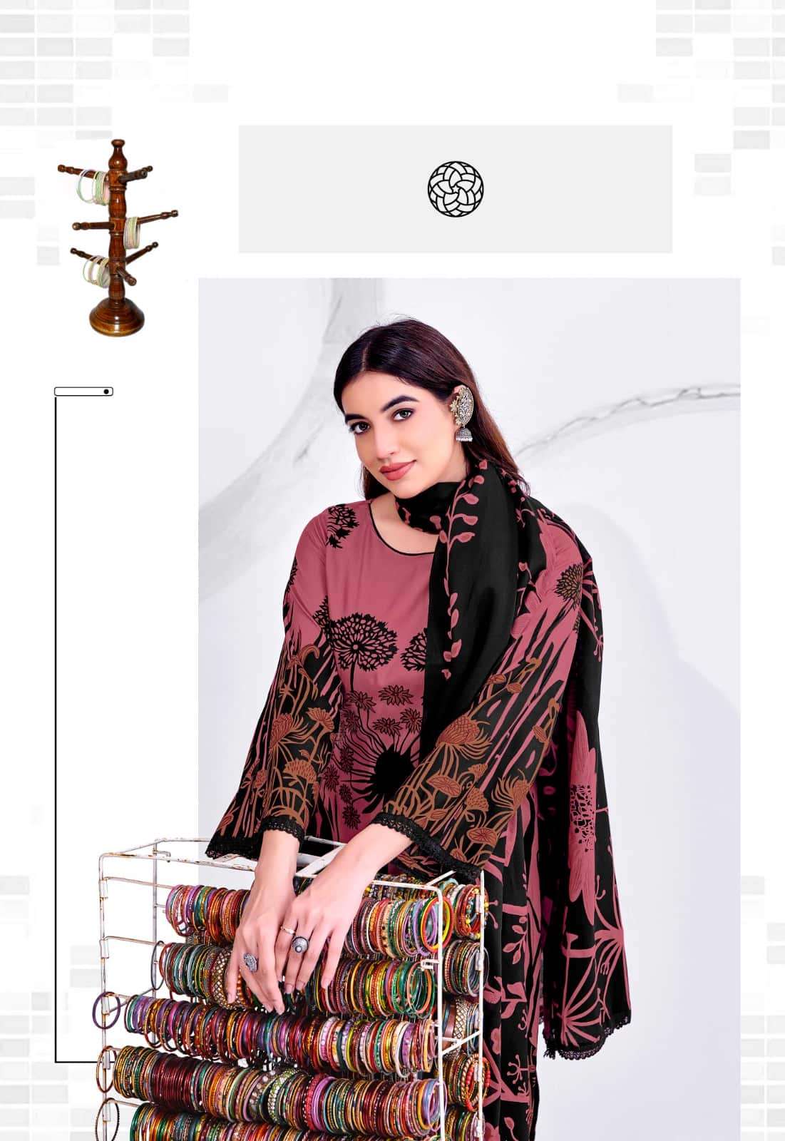 JT Textile Nigaar Vol 11 Rayon Dress Material