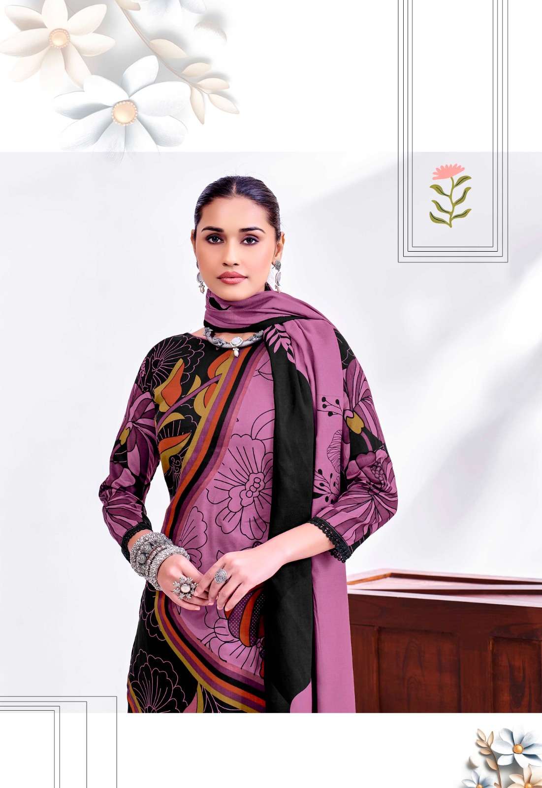 JT Textile Nigaar Vol 12 Rayon Dress Material - Amrah Wholesale