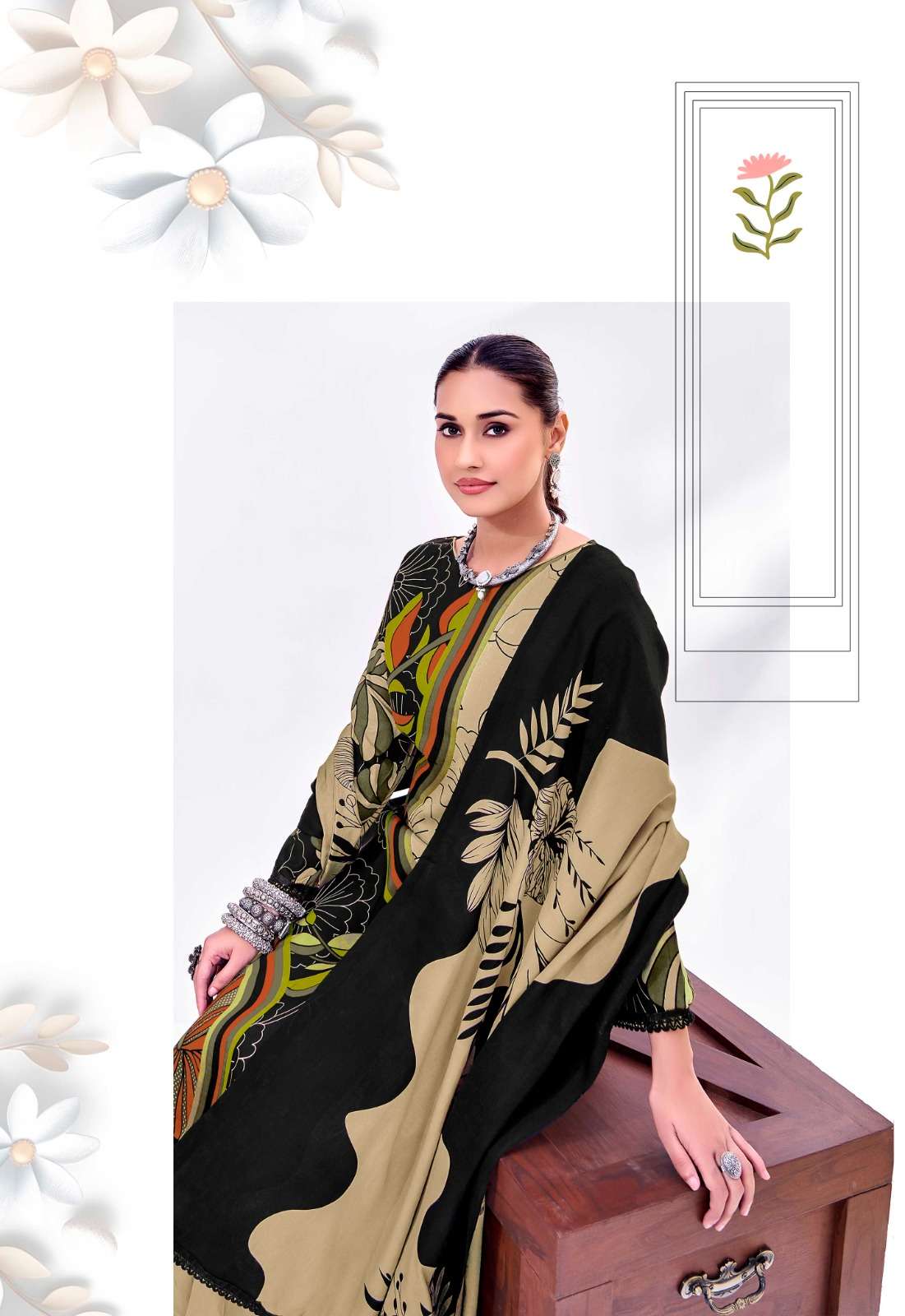 JT Textile Nigaar Vol 12 Rayon Dress Material - Amrah Wholesale