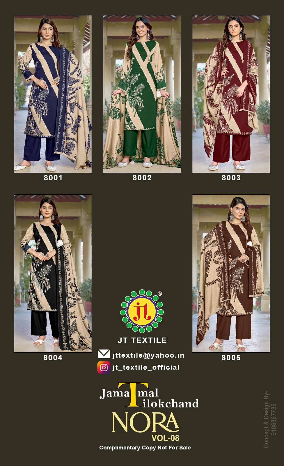 Jt Textile Nora Vol-08