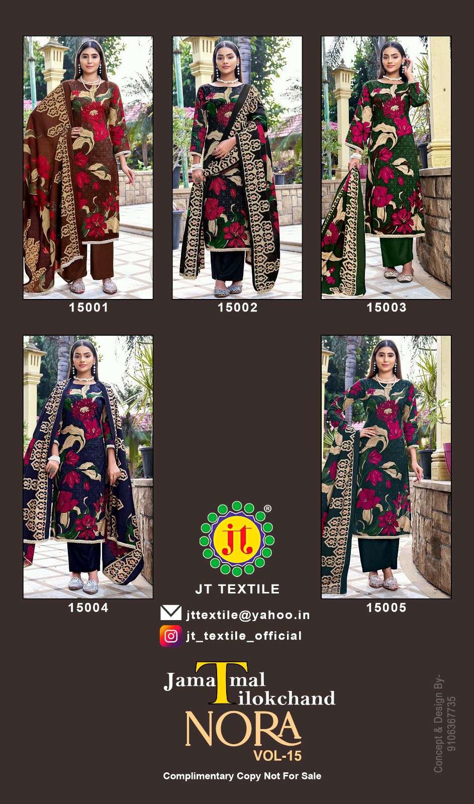Jt Textile Nora Vol-15