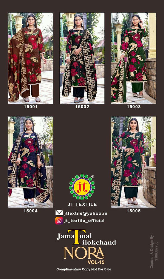Jt Textile Nora Vol-15