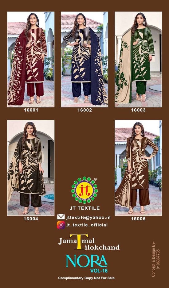 Jt Textile Nora Vol-16