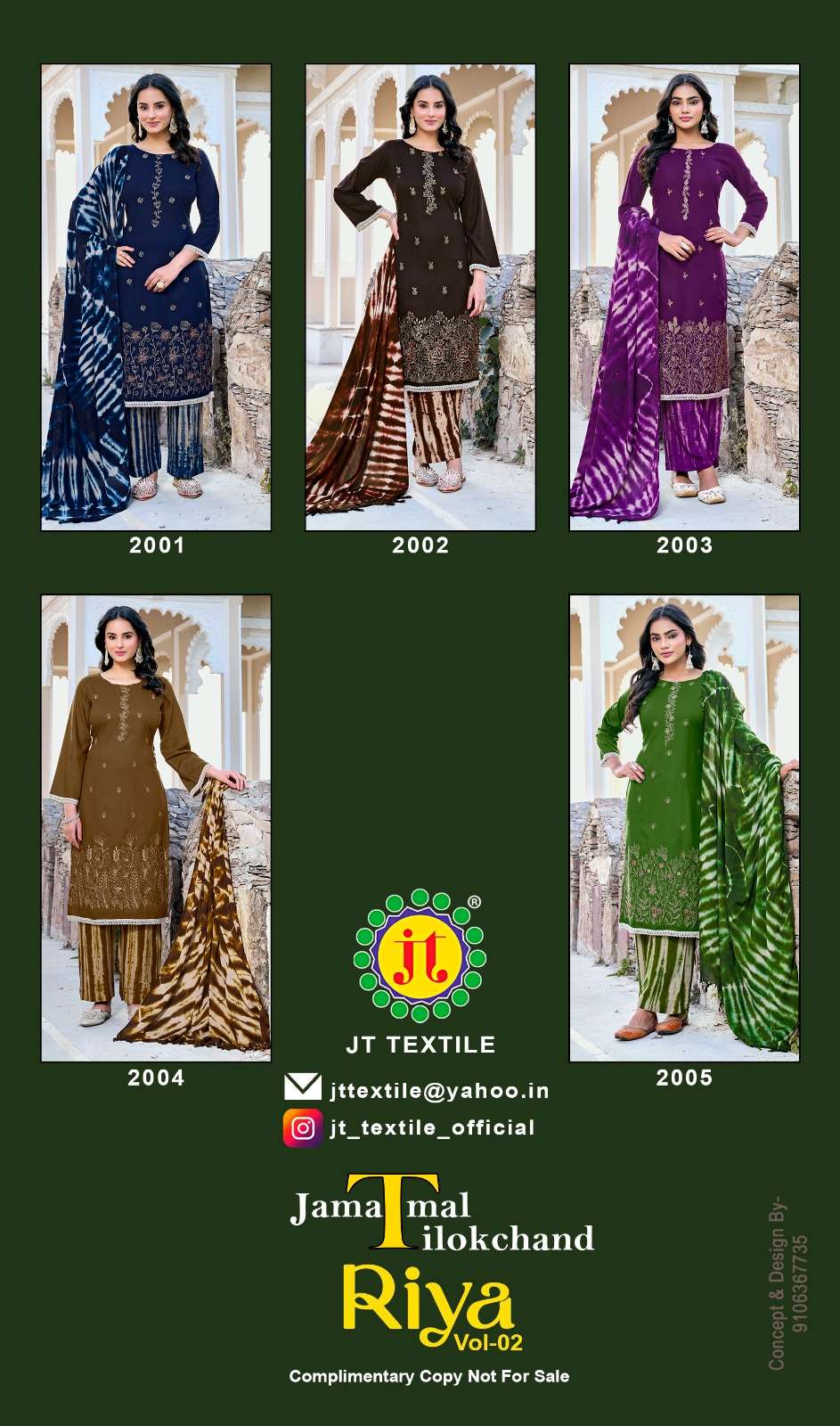 Jt Textile Riya Vol-02