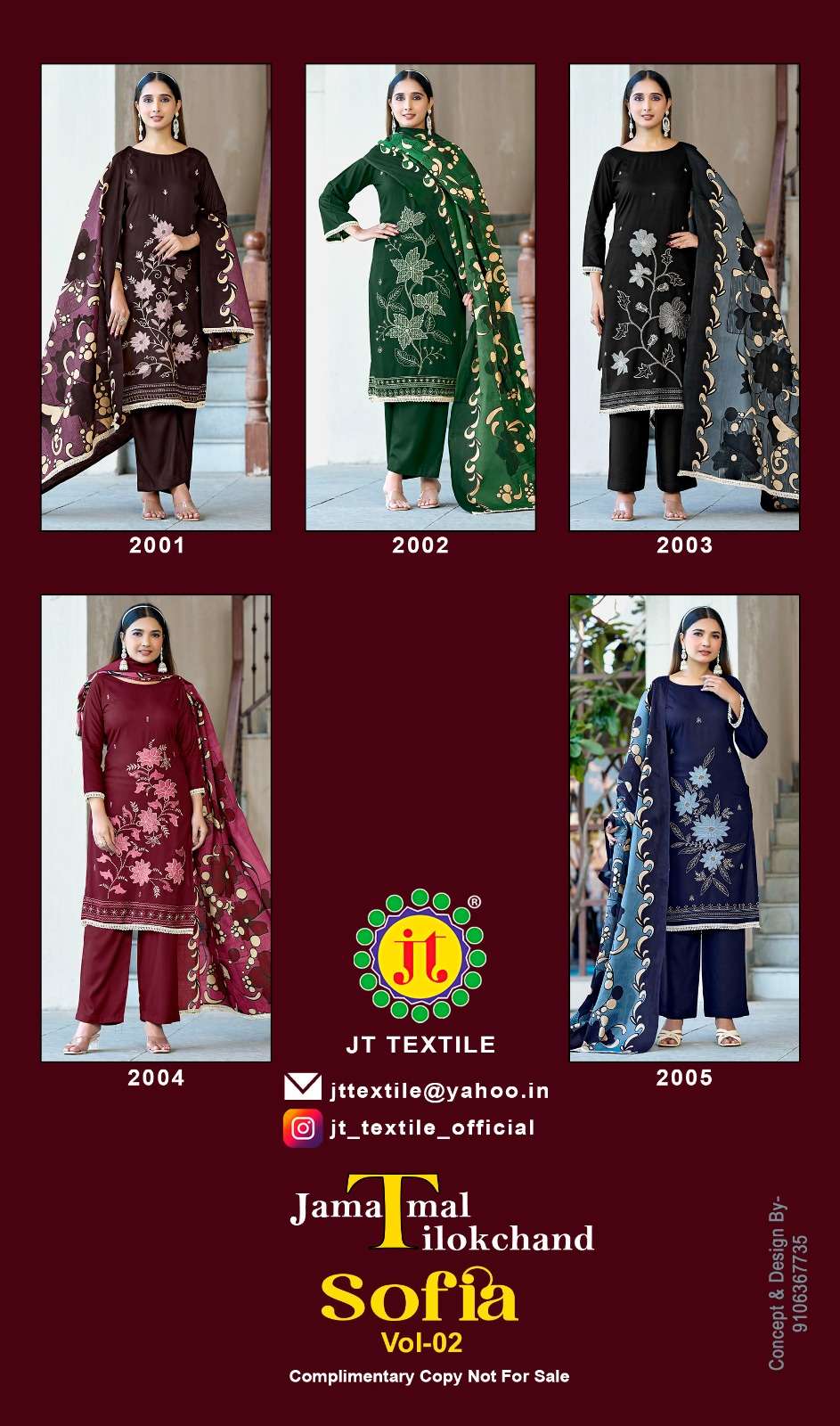 Jt Textile Sofia Vol-02