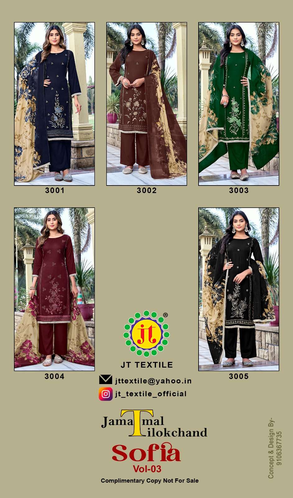 Jt Textile Sofia Vol-03
