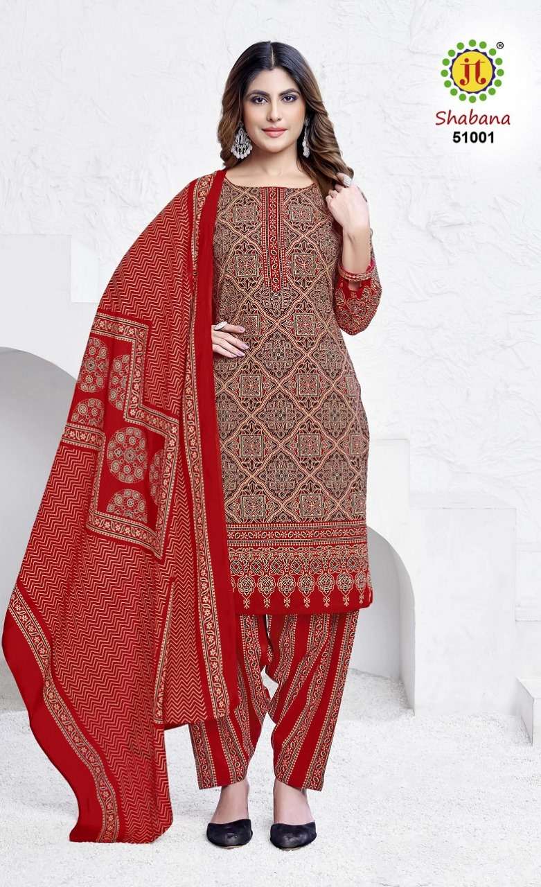 Jt Textile Shabana Vol-51
