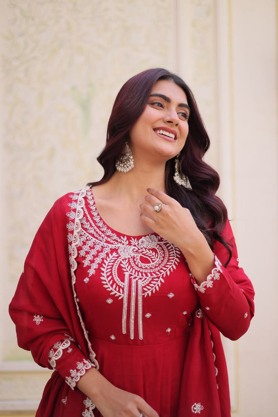 Ka 1246 Mul Chanderi Kurti Set Wholesale Surat