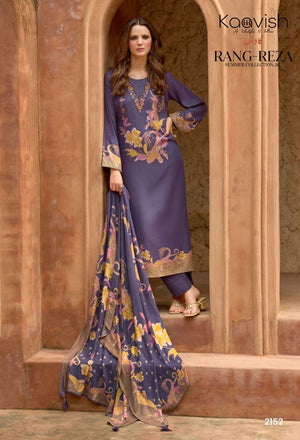 Kaavish Fashion Rang Reza Jam Cotton Dress Material Wholesale