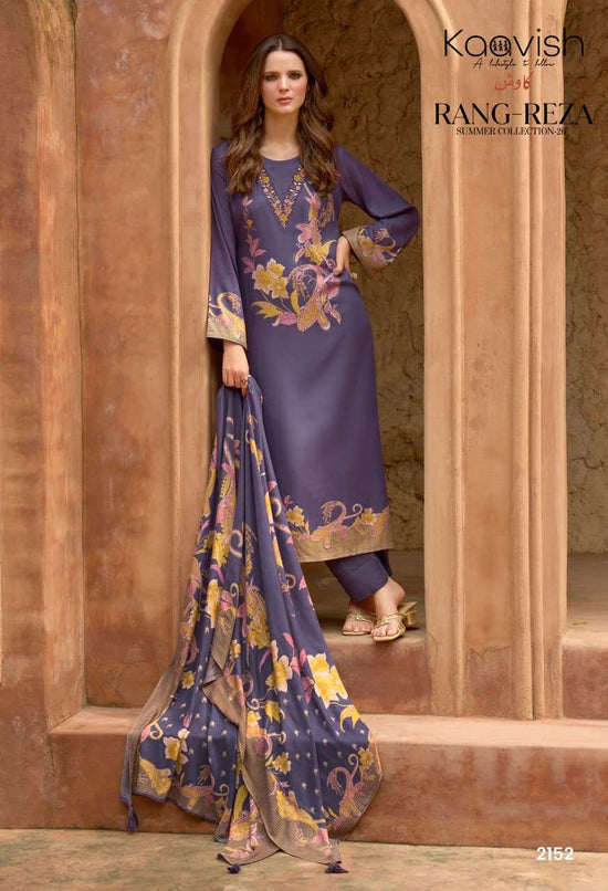 Kaavish Fashion Rang Reza Jam Cotton Dress Material Wholesale - Amrah Wholesale
