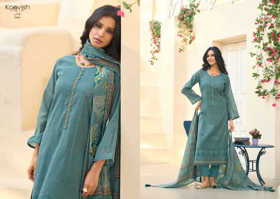 Kaavish Fashion Rose Pure Mul Chanderi Dress Material Wholesale - Amrah Wholesale