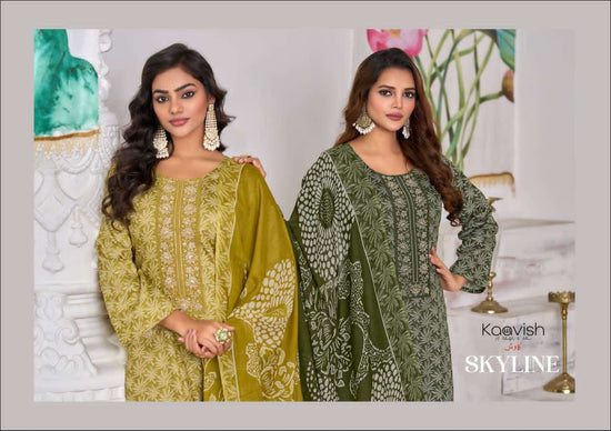 Kaavish Fashion Skyline Pure Jam Silk Dress Material - Amrah Wholesale