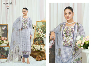 Kaavish Fashion Syraa Lawn Cotton Dress Material
