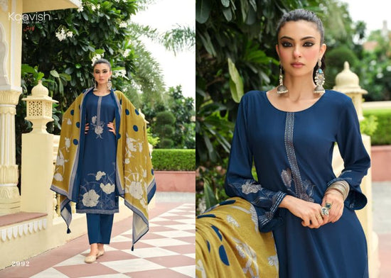 Kaavish Gulfizaa Viscose Pashmina Dress Material