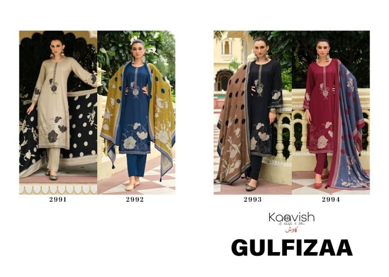 Kaavish Gulfizaa Viscose Pashmina Dress Material