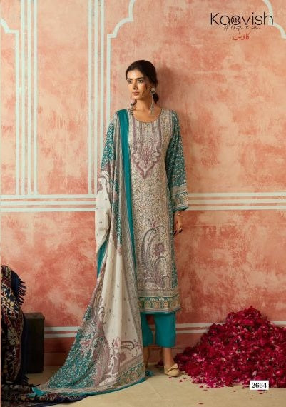 Kaavish Khwaab Viscose Pashmina Digital Print Salwar Kameez