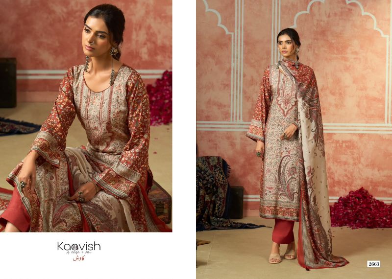 Kaavish Khwaab Viscose Pashmina Digital Print Salwar Kameez