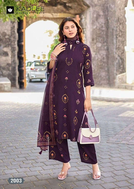 KADLEE CLASSY LOOK Rayon Printed Stitched Dresses