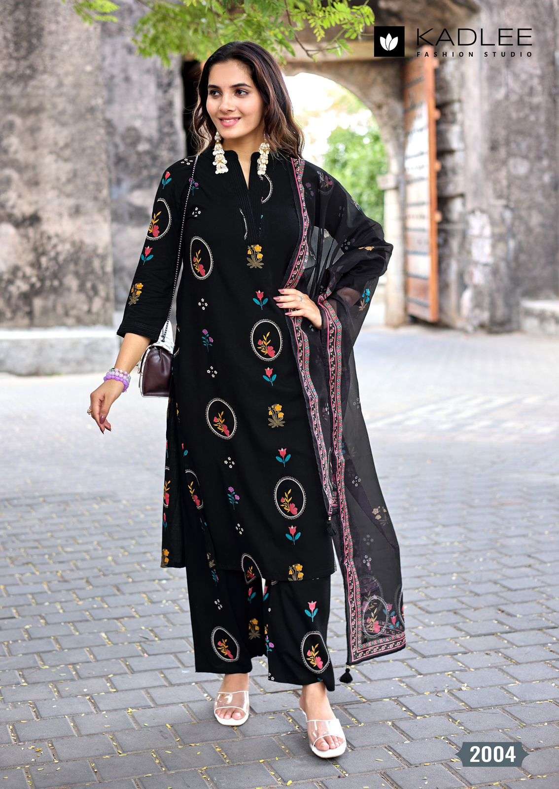 KADLEE CLASSY LOOK Rayon Printed Stitched Dresses